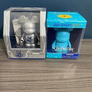 Disney Vinylmation Lot  D23 Expo 2011 Exclusive & Disney Store 25th Anniversary‎
